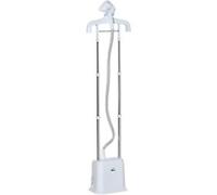 Homcom Upright Garment Clothes Steamer With 1.7L Water Tank In White White