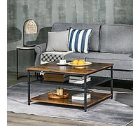 HOMCOM Coffee Table 839-345 800 (W) x 800 (D) x 450 (H) mm