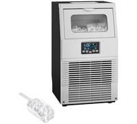 HOMCOM Commercial Ice Maker Machine Digital Control 30kg/24 Hours, Silver