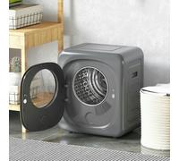 HOMCOM Compact Dryer Machine with 5 Modes, 4kg Small Tumble Dryer, Grey