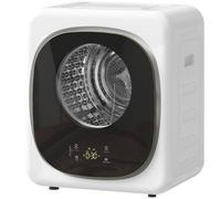 HOMCOM Compact Dryer Machine with 5 Modes, 4kg Small Tumble Dryer, White HOMCOM White