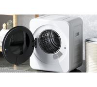 HomCom Compact Dryer Machines: HomCom 800W Small Tumble Dryer (4kg)