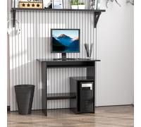 HOMCOM Computer Desk Black 450 x 735 mm