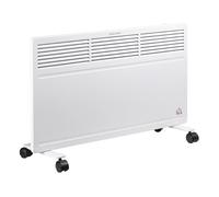 Etna HOMCOM Convector Radiator Heater w/Adjustable Thermostat White, White