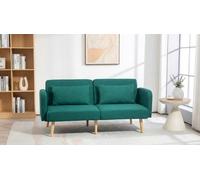 HomCom Convertible Sofa Bed: Grey