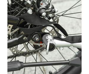 HOMCOM Coupling Accessory Pet Luggage Bike Bicycle Trailer Connector Attachment