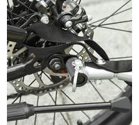 HOMCOM Coupling Accessory Pet Luggage Bike Bicycle Trailer Connector Attachment in Black HOMCOM Black