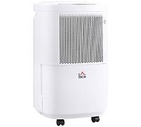 HOMCOM Dehumidifier 2.2 L 20 m² White 821-023V70WT