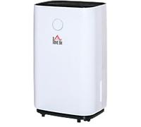 20L Quiet Portable Dehumidifier for Home Laundry, White