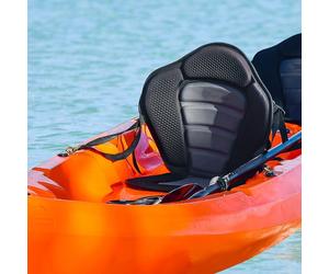 HOMCOM Deluxe Kayak Seat Sit On Top Padded Backrest Canoe Rafting Sports High Ba
