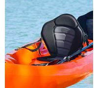 HOMCOM Universal Canoe Kayak Seat Back Rest Detachable, Black