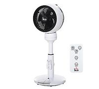 HOMCOM Desk Fan 70 cm Black, White 824-026V70 28 cm Diameter