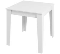 Homcom Dining Table For 4, 80L X 80W X 75Hcm, White White