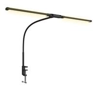 HOMCOM Double Head Table Lamp with 3 Colour Modes & 10 Dimmable - Black | TJ Hughes