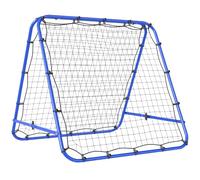 HOMCOM Double Sided Football Rebounder Net Five Adjustable Angles | Football Rebound Net Target Goal