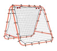 HOMCOM Double Sided Football Rebounder Net Five Adjustable Angles | Football Rebound Net Target Goal
