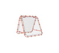 HOMCOM Double-Sided Football Rebounder Net, Football Rebound Net Target Goal with Five Adjustable Angles, Orange