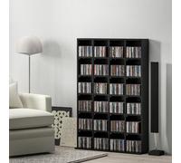 HOMCOM DVD CD Media Storage Rack, Video Display Unit, 89 x 130.5 cm