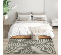 Easy-Cleaning Machine Washable Rug for Indoor and Outdoor, Grey HOMCOM Grey 120cm x 170cm