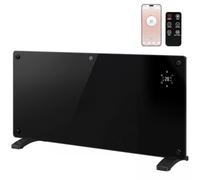 HOMCOM Electric Heater Wifi Smart App 1500W Freestanding or Wall Mounted