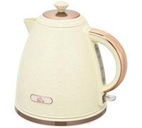 HOMCOM Electric Kettle 1.7L Fast Boil 3000W Cordless Water Kettle Beige