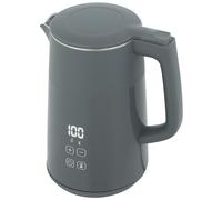 HOMCOM Electric Kettle 1.7L Fast Boil 3000W UK Strix Thermostat, Grey