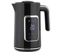 HOMCOM 1.7L Fast Boil 3000W Electric Kettle with LED Display, Black