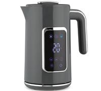 HOMCOM 1.7L Fast Boil 3000W Electric Kettle with LED Display, Grey