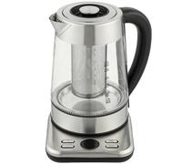 HOMCOM Electric Kettle, 1.7L Fast Boil 3KW Water Kettle with UK Strix Thermostat, Tea Infuser, Keep Warm Function