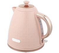 HOMCOM Electric Kettle, Fast Boil, 1.7L, 3kW, Swivel, Auto Shut-off - Pink