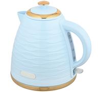 HOMCOM Electric Kettle 1.7L, Fast Boil, 3kW Cordless Water Kettle with Removable Washable Anti-scale Filter, UK Otter Thermostat, Auto Shut-off, 360° Swivel, BPA Free, Pink Water Ripple Texture