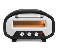 HOMCOM Electric Pizza Oven, Pizza Maker with 3 Knob Control and Ceramic Stone, Viewing Window, 2200W