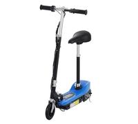 HOMCOM Electric Scooter for Kids, Foldable Ride On Powered Scooter with 120W Motor, Top Speed 10 KM/H, Maximum Range 8 KM - Blue