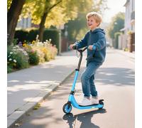 HOMCOM Kids Electric Ride On eScooter 120w - Blue | TJ Hughes