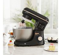 HOMCOM 800-250V70BK Black 4.5L Electric Stand Mixer with Dough Hook 1400W - Wilko
