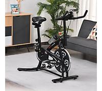 HOMCOM Exercise Bike LCD