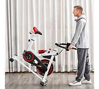 Homcom Exercise Cycling Bike with Adjustable Height
