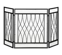 HOMCOM Fireplace Screen 820-240 Metal