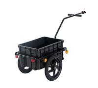 HOMCOM Foldable Bicycle Cargo Trailer With Waterproof Cover - 70L