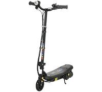 HOMCOM Foldable Electric Scooter 120W Adjustable Height Ages 7-14 Black