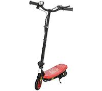 HOMCOM Foldable Electric Scooter 120W LED Headlight 12km/h Ages 7-14 Red