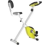 Homcom Foldable Magnetic Exercise Bike with LCD & Seat -