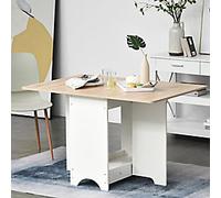 HOMCOM Foldable Table Rectangular 835-339 Particle Board 800 x 780 x 720 mm