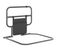 HOMCOM Folding Bed Rail for Elderly Safety Bed Assist Bar w/ Pocket for Adults | TJ Hughes