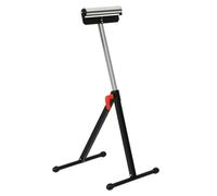 HOMCOM Folding Roller Stand Ball Bearing Roller Portable Black