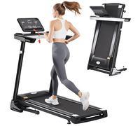 HOMCOM 500W Folding Motorised Treadmill