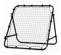 HOMCOM Rebounder Net Kids Adults Football Training Aid Adjustable in Red HOMCOM Red