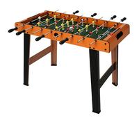 HOMCOM Football Table Heavy Duty 84.5cm for Arcades, Pub, Game Room, 8 Rods, 2 Foosballs