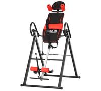 HOMCOM Gravity Adjustable Inversion Table Safety Treatment Pain Relief
