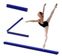 HOMCOM Gymnastics Folding Balance Beam Home Gym Training | Exercise, Sports